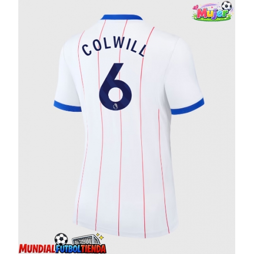Camiseta Chelsea Levi Colwill #6 Tercera Equipación Replica 2026-27 para mujer mangas cortas